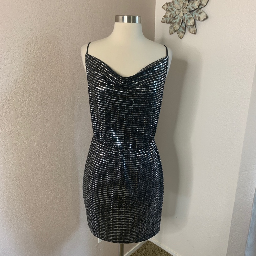 Verte Slip New With Tags 60’s Style Sequins Dress